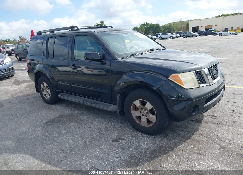 2007 NISSAN PATHFINDER SE VIN: 5N1AR18U27C609800