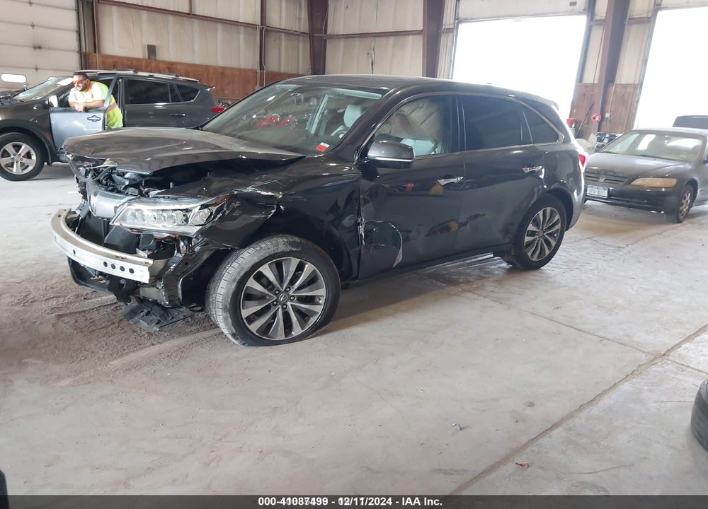2014 ACURA MDX VIN: 5FRYD4H49EB003962