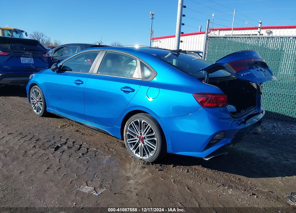 2022 KIA FORTE GT VIN: 3KPF44AC9NE455345