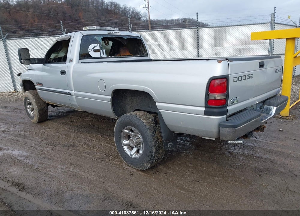 2002 DODGE RAM 2500 ST VIN: 3B7KF26C42M261409