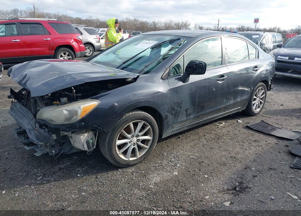 2012 SUBARU IMPREZA VIN: JF1GJAB61CH002662