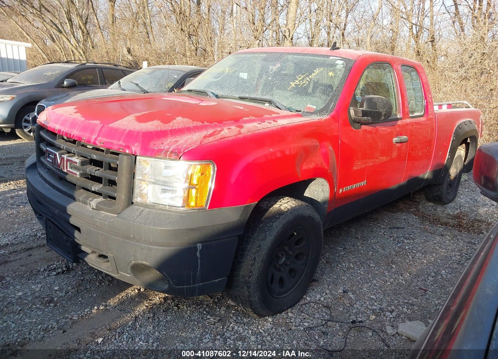 2009 GMC SIERRA 1500 WORK TRUCK VIN: 1GTEK19C99Z131259