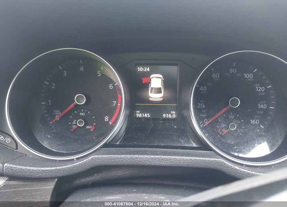 2017 VOLKSWAGEN PASSAT 1.8T SE VIN: 1VWGT7A33HC024095