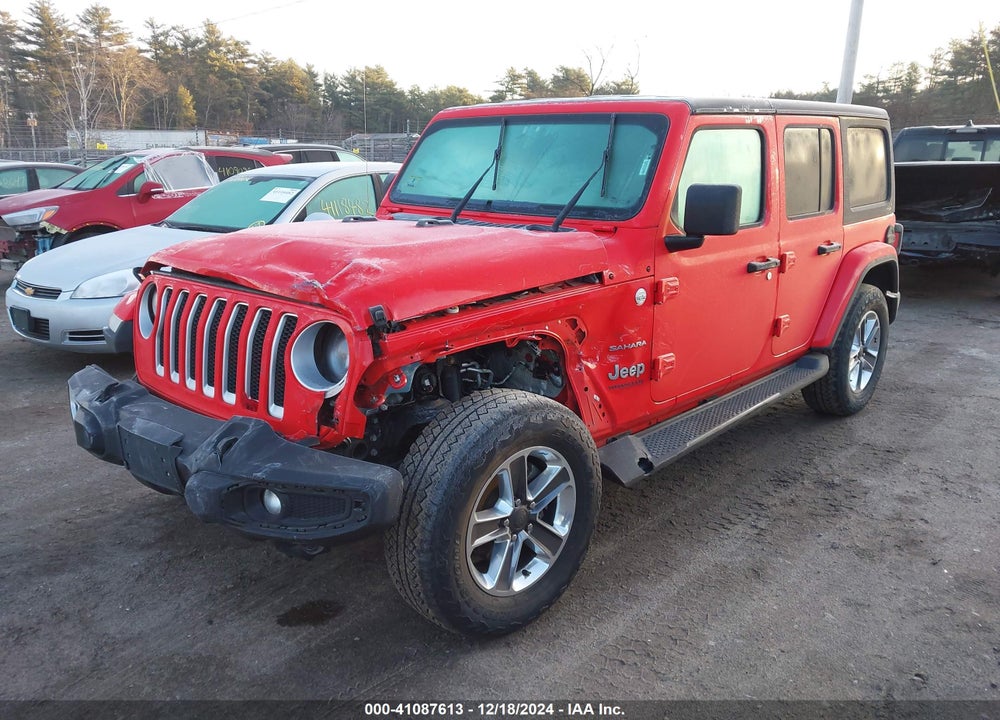 2020 JEEP WRANGLER UNLIMITED SAHARA 4X4 VIN: 1C4HJXEGXLW301343