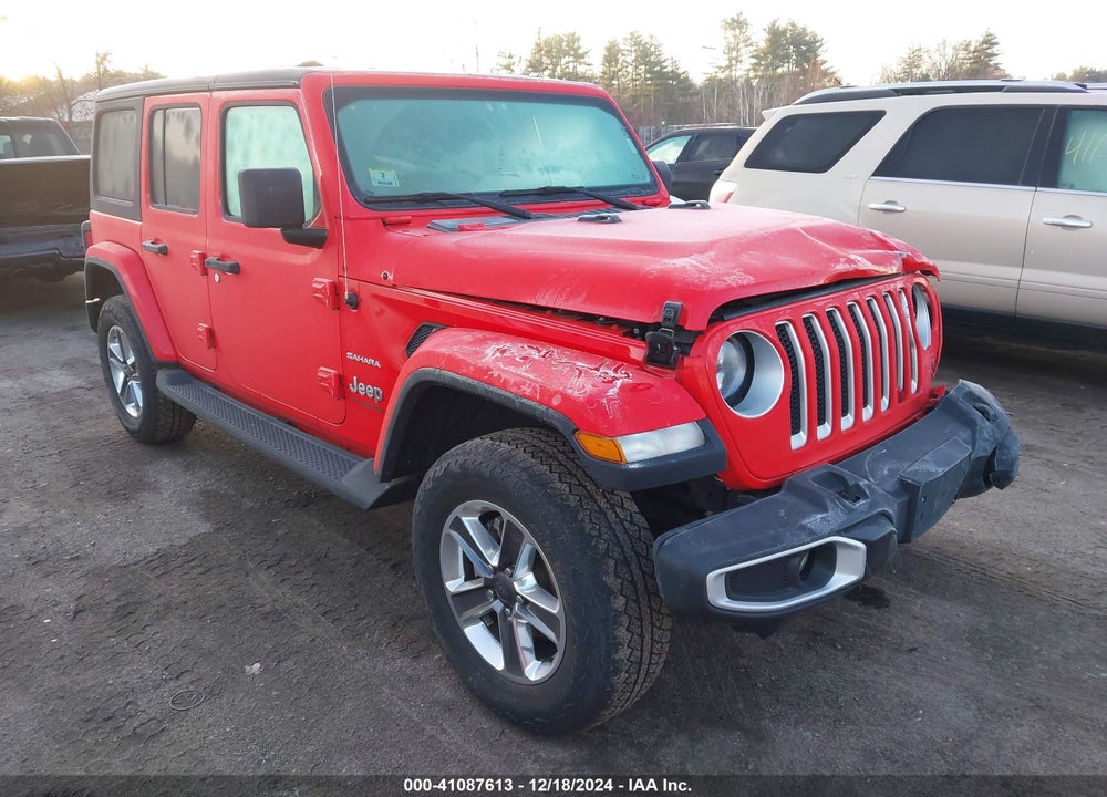 2020 JEEP WRANGLER UNLIMITED SAHARA 4X4 VIN: 1C4HJXEGXLW301343