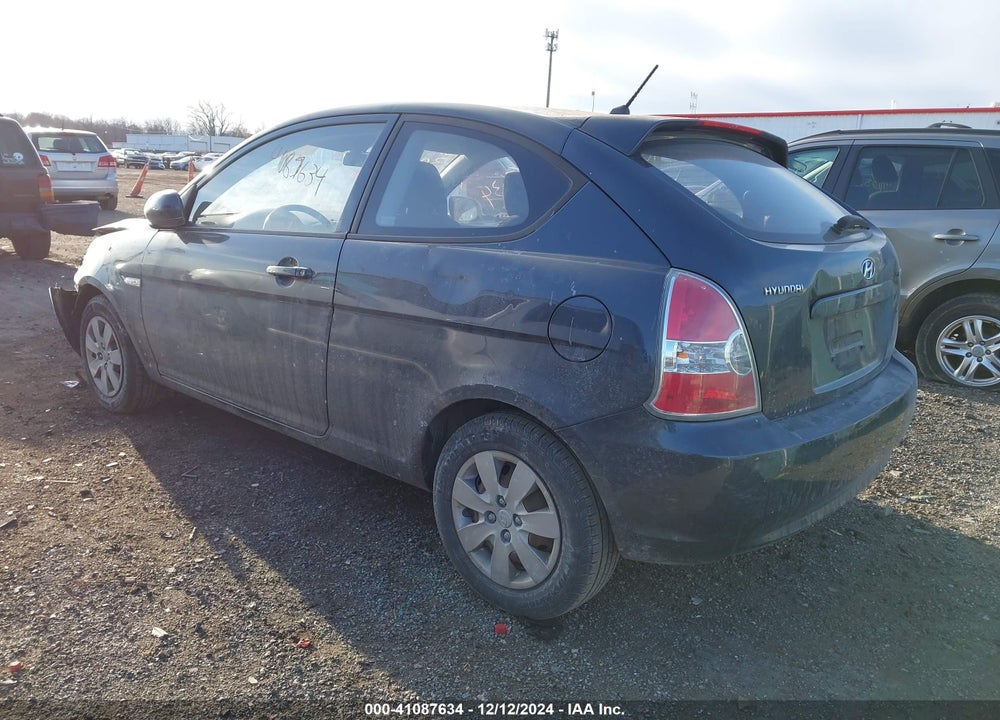 2010 HYUNDAI ACCENT GS VIN: KMHCM3AC1AU178503