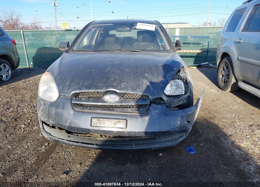 2010 HYUNDAI ACCENT GS VIN: KMHCM3AC1AU178503