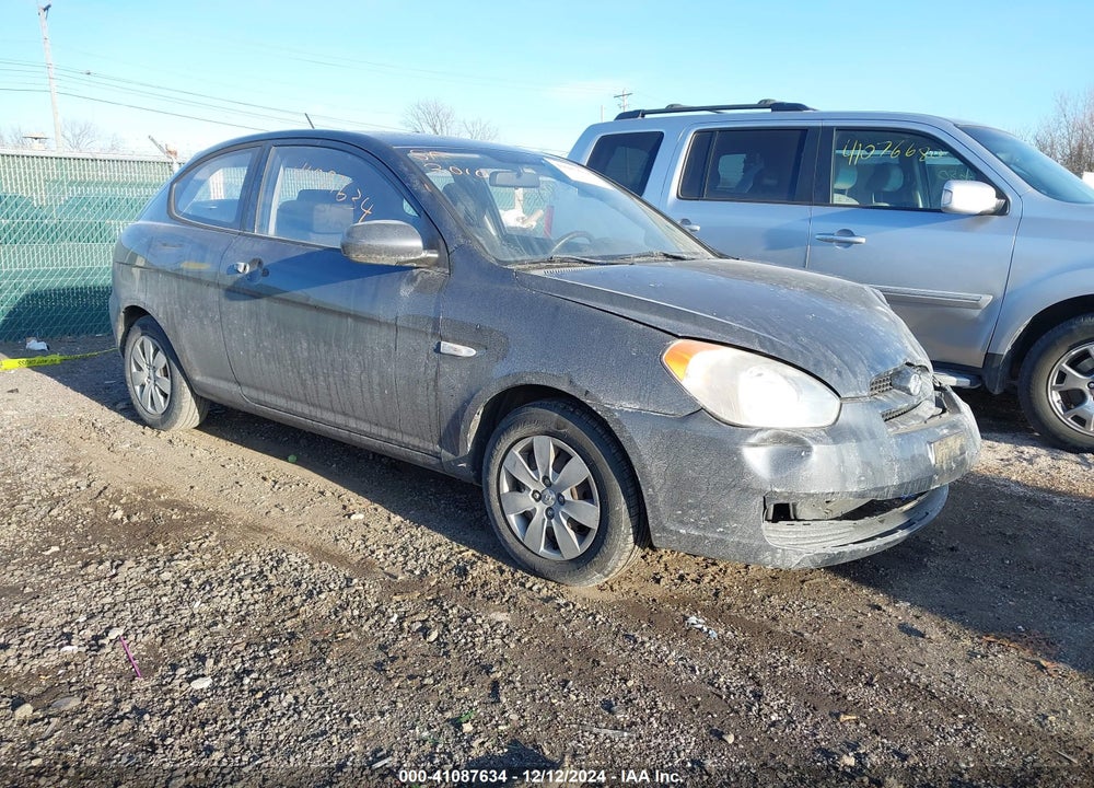 2010 HYUNDAI ACCENT GS VIN: KMHCM3AC1AU178503