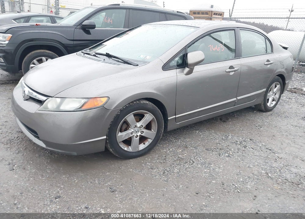 2008 HONDA CIVIC EX VIN: 2HGFA16878H504547