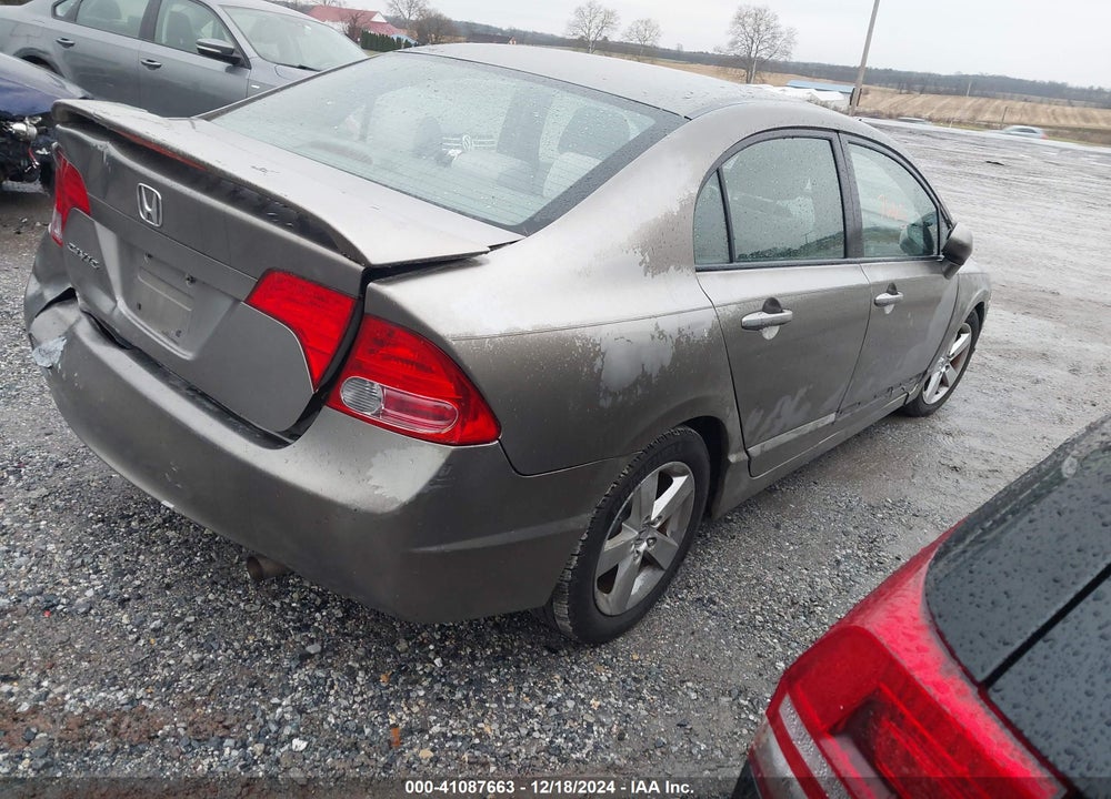 2008 HONDA CIVIC EX VIN: 2HGFA16878H504547