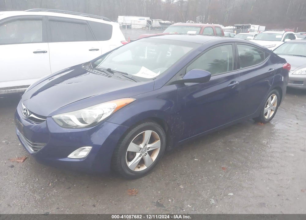 2013 HYUNDAI ELANTRA GLS VIN: 5NPDH4AE1DH410438