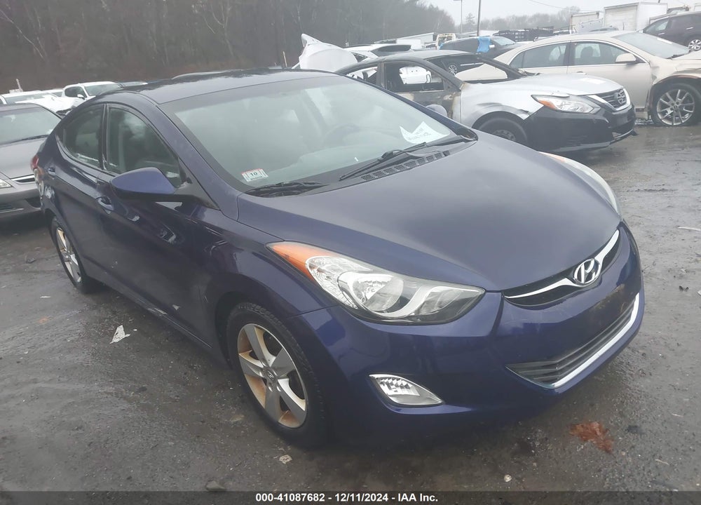 2013 HYUNDAI ELANTRA GLS VIN: 5NPDH4AE1DH410438