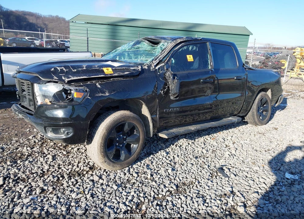 2019 RAM 1500 BIG HORN/LONE STAR 4X4 5'7 BOX VIN: 1C6SRFFTXKN583743