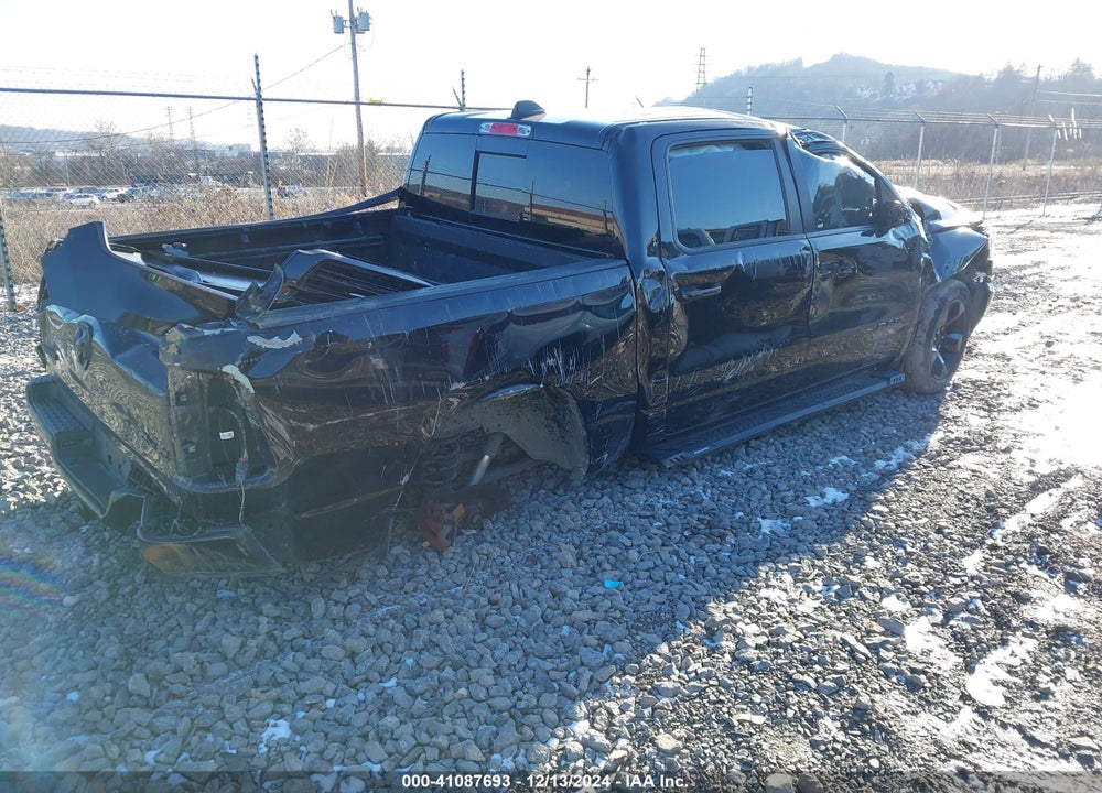 2019 RAM 1500 BIG HORN/LONE STAR 4X4 5'7 BOX VIN: 1C6SRFFTXKN583743
