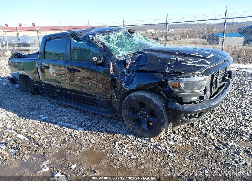 2019 RAM 1500 BIG HORN/LONE STAR 4X4 5'7 BOX VIN: 1C6SRFFTXKN583743