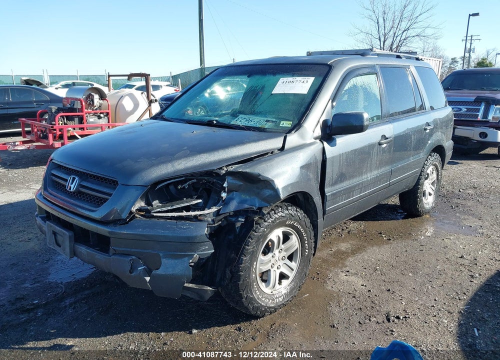 2004 HONDA PILOT EX VIN: 2HKYF184X4H610558