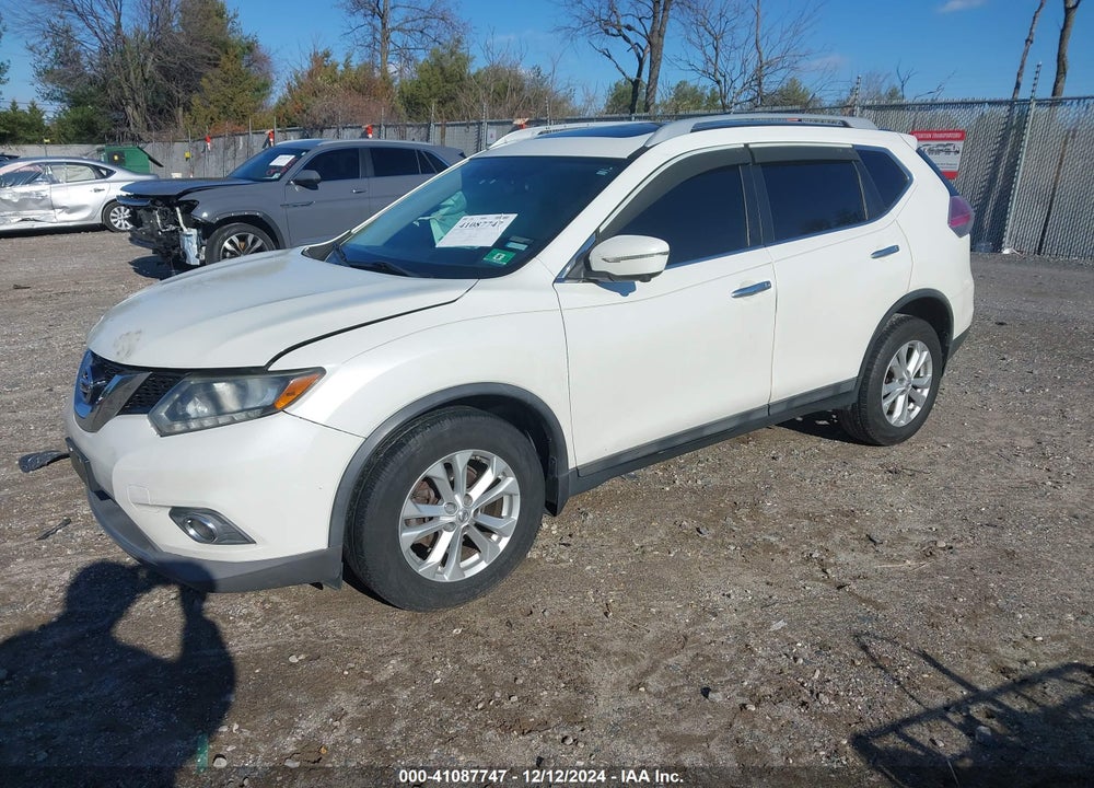 2015 NISSAN ROGUE SV VIN: 5N1AT2MV9FC909032