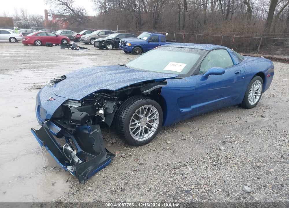 2002 CHEVROLET CORVETTE VIN: 1G1YY22G725100001