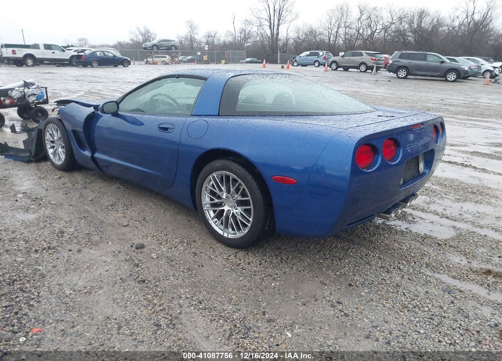 2002 CHEVROLET CORVETTE VIN: 1G1YY22G725100001
