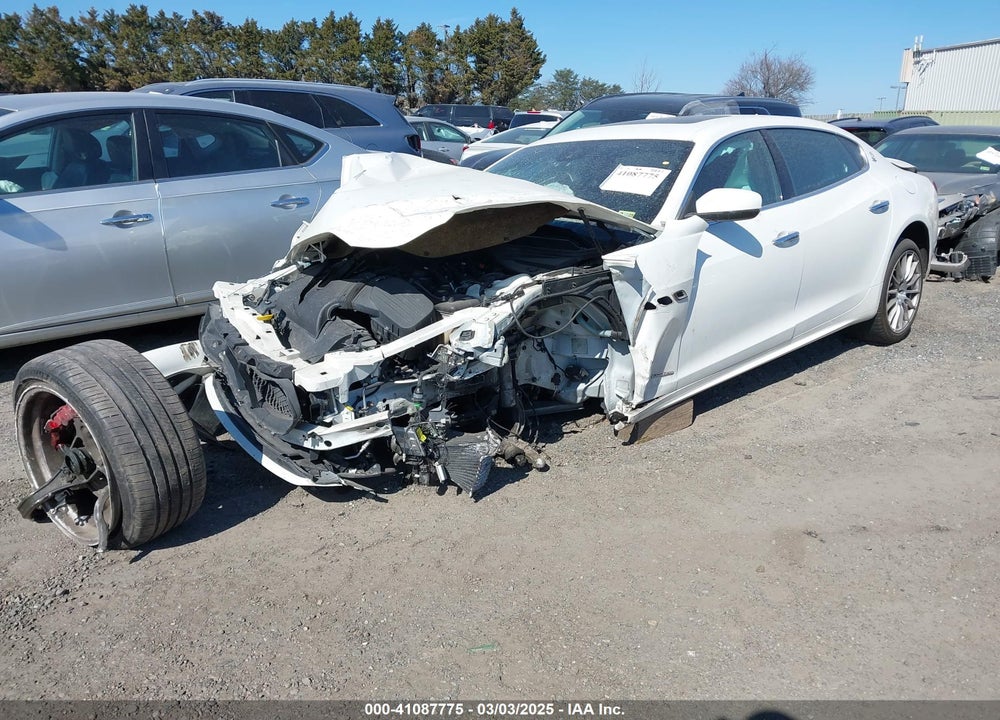 2018 MASERATI QUATTROPORTE VIN: ZAM56YRL4J1291741