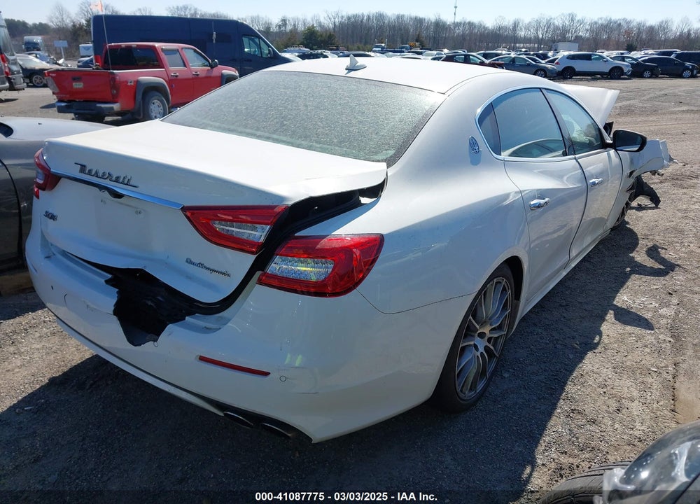 2018 MASERATI QUATTROPORTE VIN: ZAM56YRL4J1291741