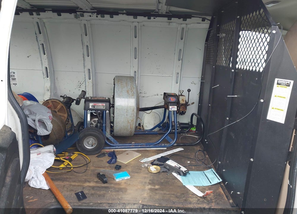 2012 CHEVROLET EXPRESS 2500 WORK VAN VIN: 1GCWGFCA6C1181181