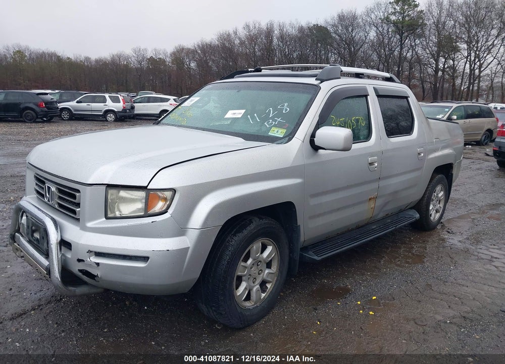 2006 HONDA RIDGELINE RTL VIN: 2HJYK16556H527764