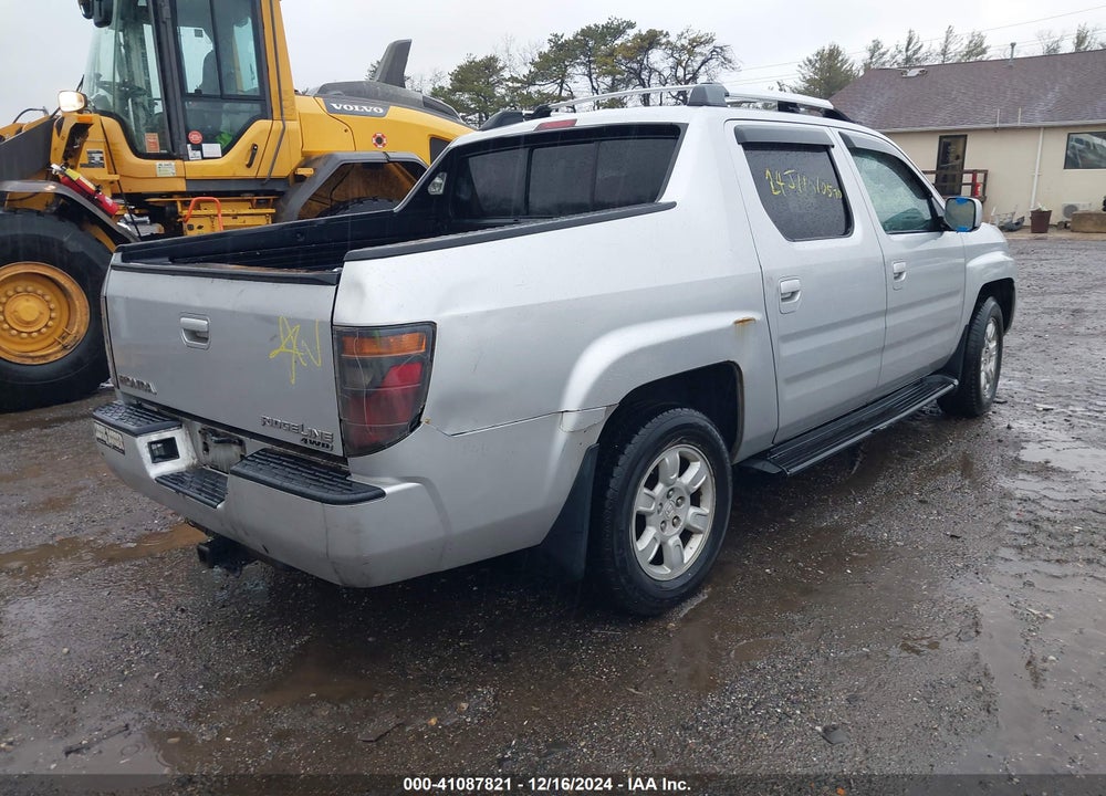 2006 HONDA RIDGELINE RTL VIN: 2HJYK16556H527764