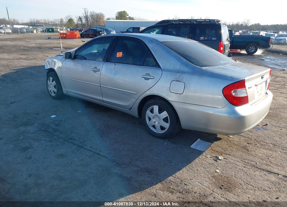 2002 TOYOTA CAMRY LE VIN: 4T1BE32K42U607732