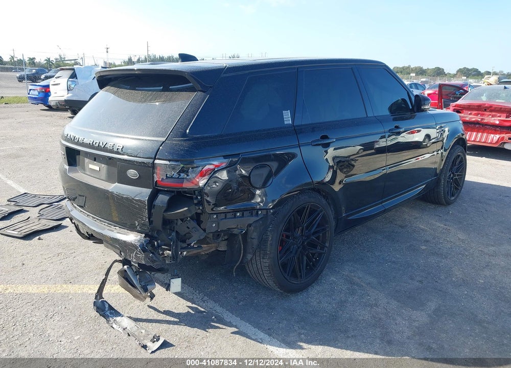 2022 LAND ROVER RANGE ROVER SPORT HSE DYNAMIC VIN: SALWR2SE3NA799514