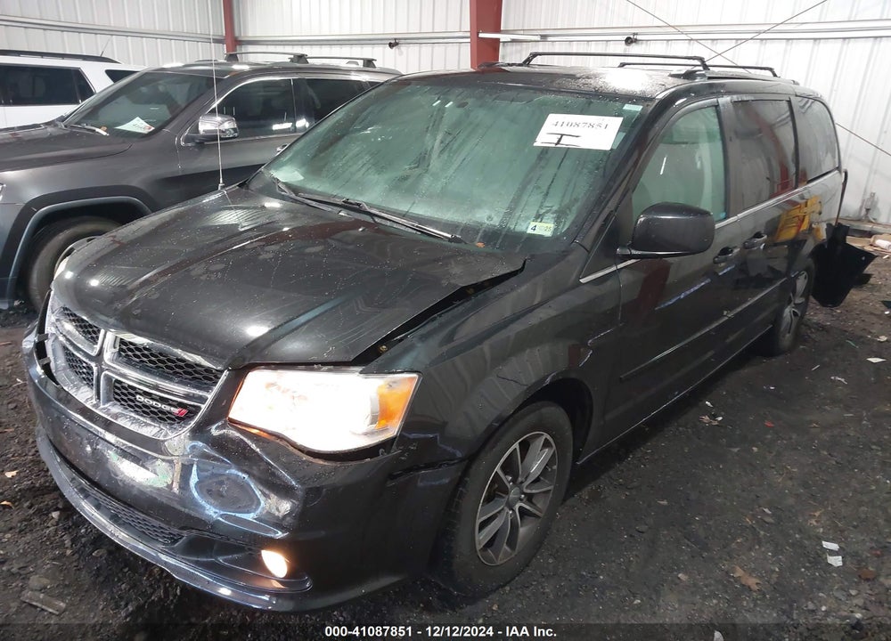 2017 DODGE GRAND CARAVAN SXT VIN: 2C4RDGCG4HR801075