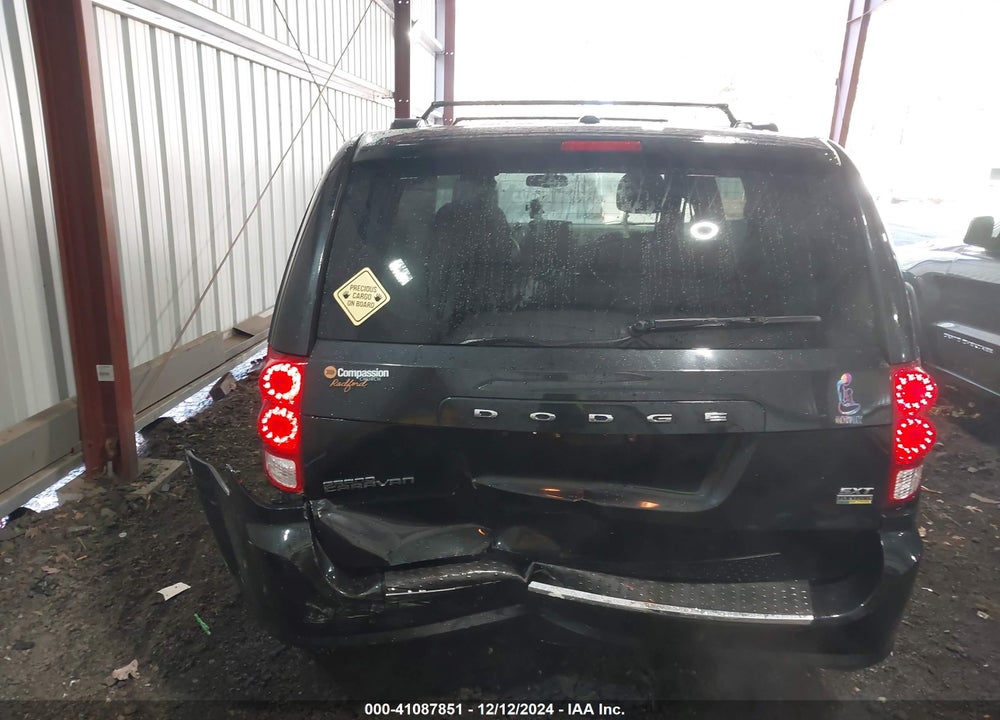 2017 DODGE GRAND CARAVAN SXT VIN: 2C4RDGCG4HR801075