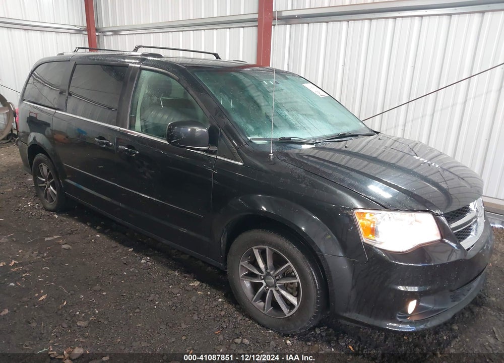 2017 DODGE GRAND CARAVAN SXT VIN: 2C4RDGCG4HR801075
