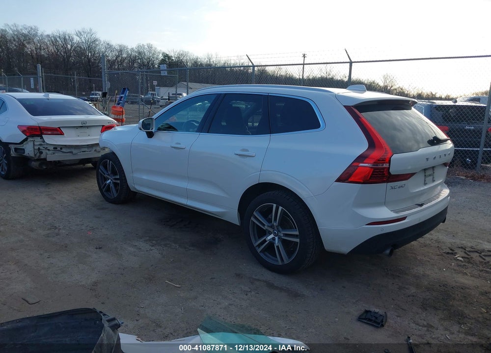 2021 VOLVO XC60 T5 MOMENTUM VIN: YV4102DK3M1700720