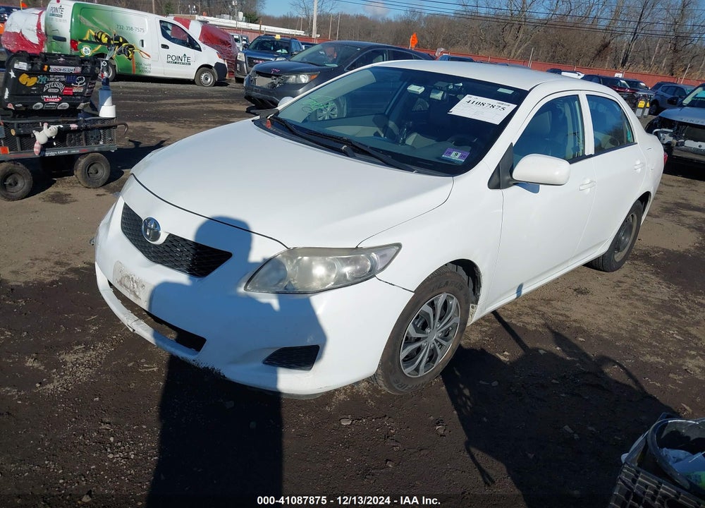 2009 TOYOTA COROLLA LE VIN: JTDBL40E09J028696