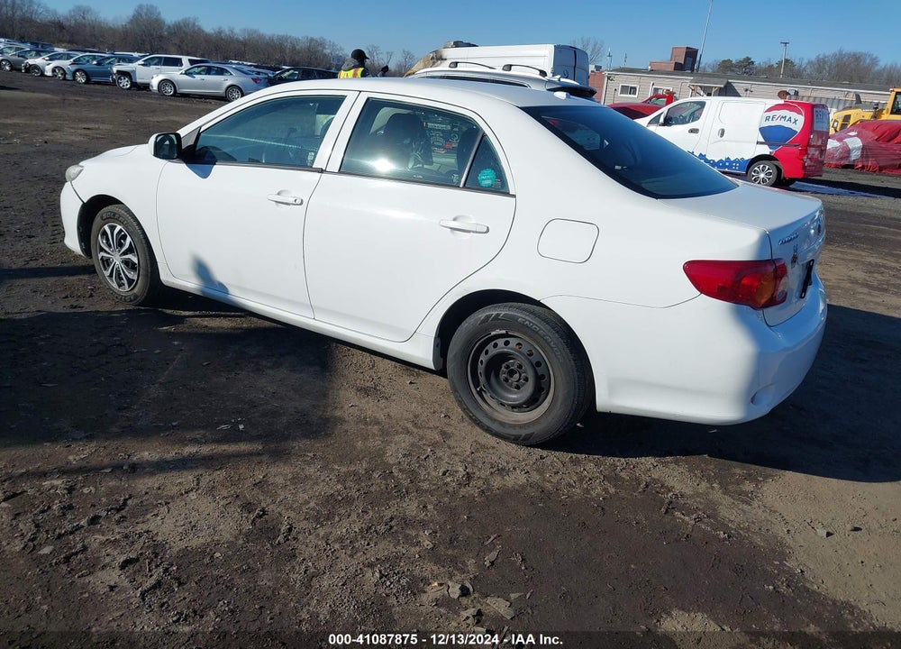 2009 TOYOTA COROLLA LE VIN: JTDBL40E09J028696