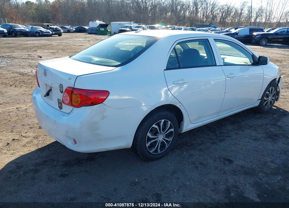 2009 TOYOTA COROLLA LE VIN: JTDBL40E09J028696