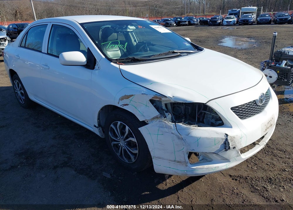 2009 TOYOTA COROLLA LE VIN: JTDBL40E09J028696