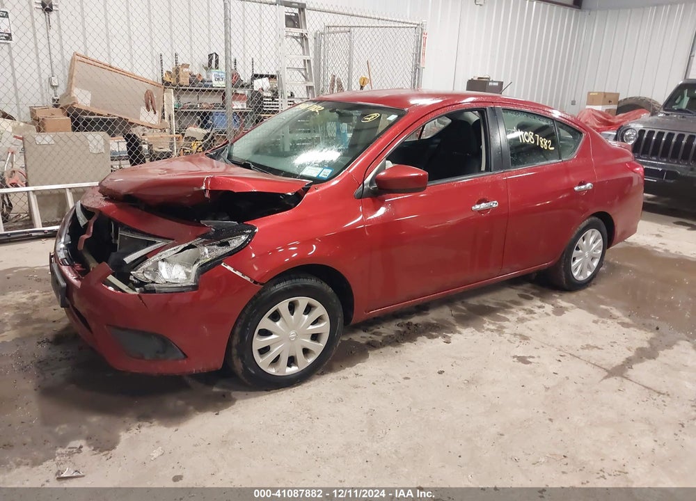 2019 NISSAN VERSA 1.6 SV VIN: 3N1CN7AP6KL855720