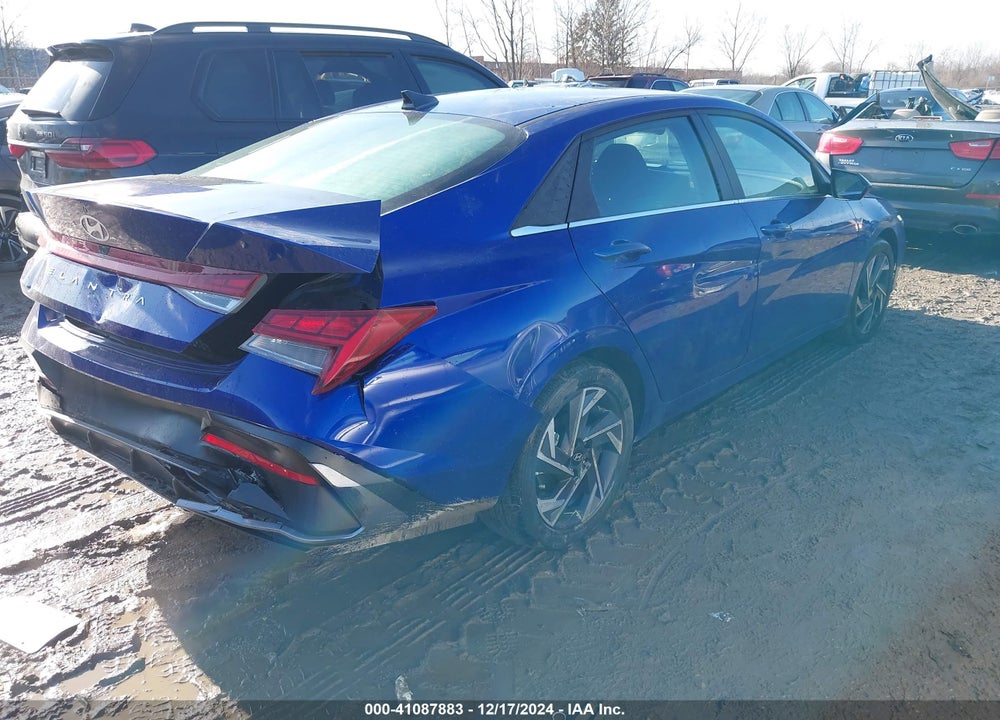 2024 HYUNDAI ELANTRA SEL VIN: KMHLS4DGXRU696812