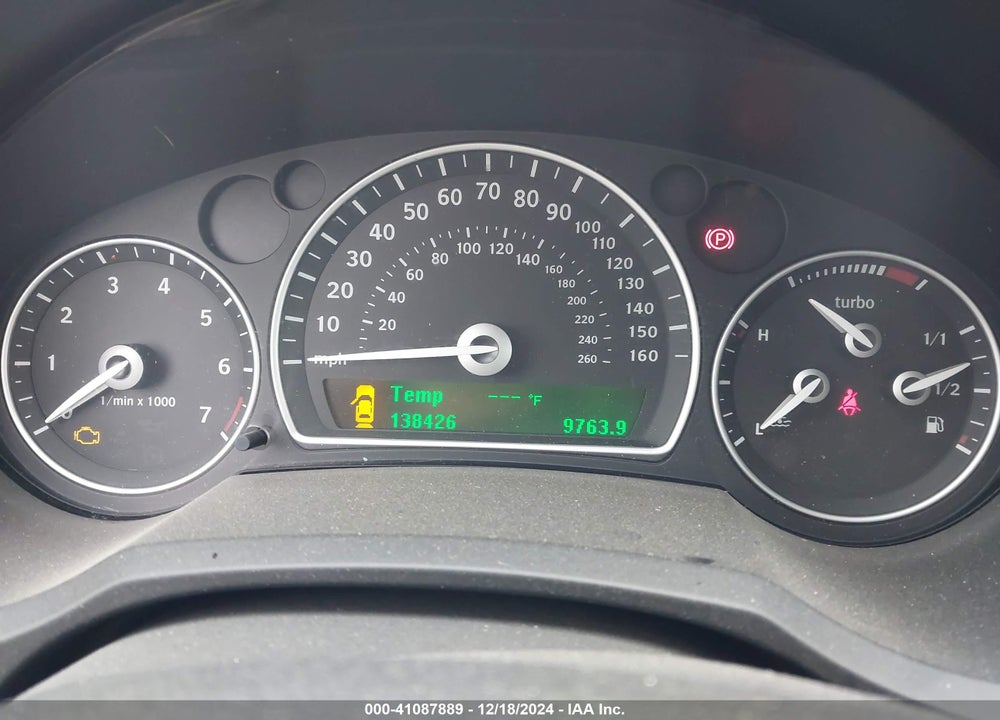 2008 SAAB 9-3 2.0T VIN: YS3FB46Y981113825