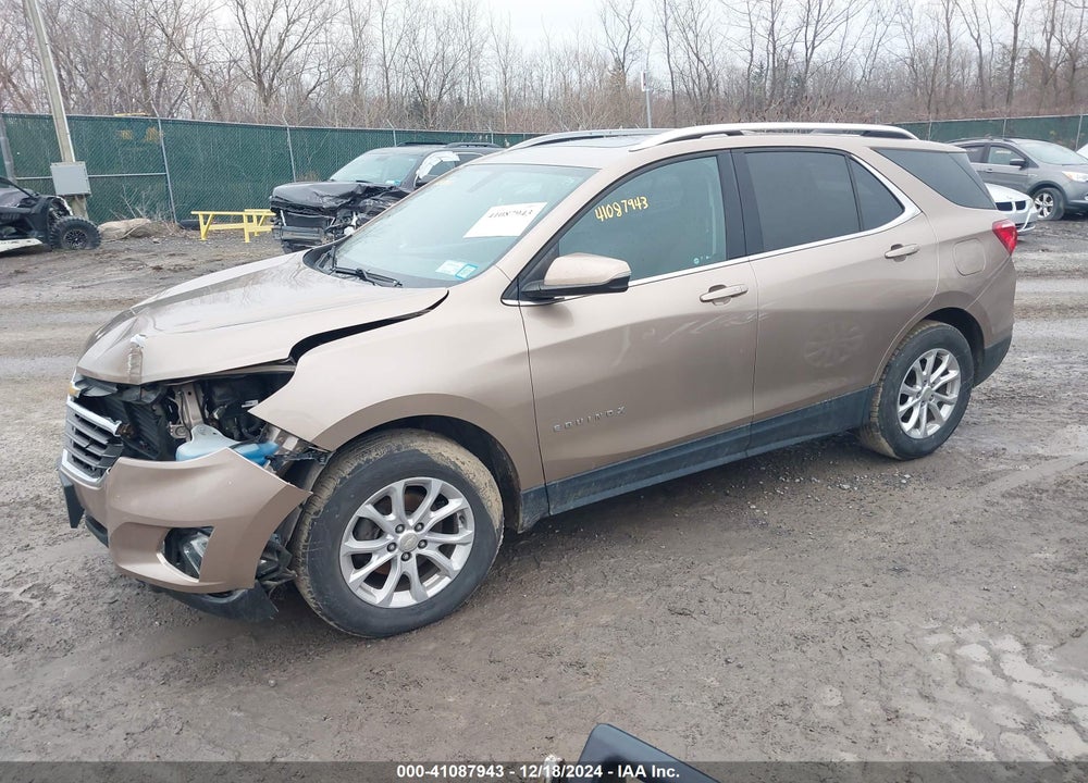 2018 CHEVROLET EQUINOX LT VIN: 3GNAXSEV4JL362487
