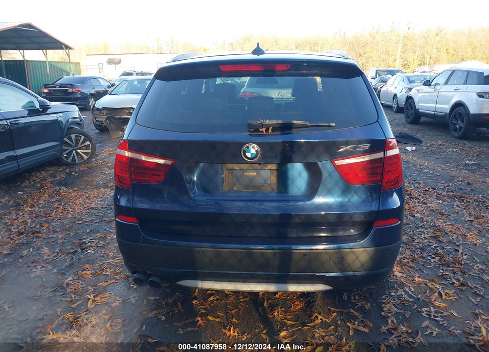 2013 BMW X3 XDRIVE28I VIN: 5UXWX9C52D0D04150