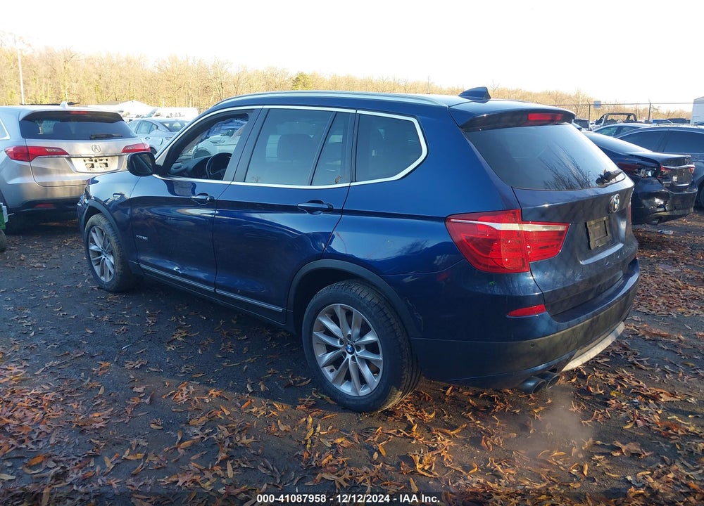 2013 BMW X3 XDRIVE28I VIN: 5UXWX9C52D0D04150