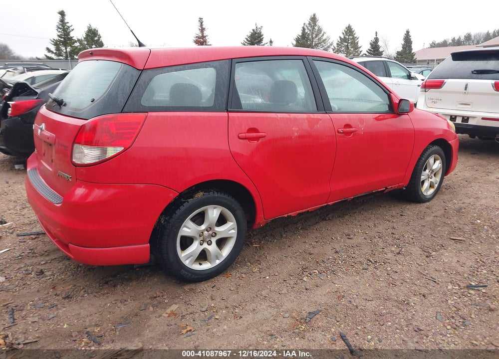 2004 TOYOTA MATRIX/XR VIN: 2T1KR32E14C226231