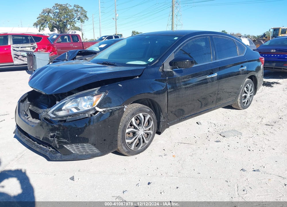 2017 NISSAN SENTRA SV VIN: 3N1AB7AP8HY340665