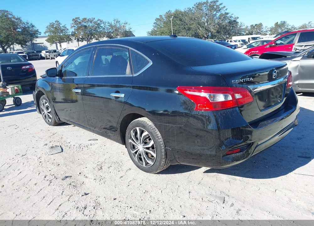 2017 NISSAN SENTRA SV VIN: 3N1AB7AP8HY340665