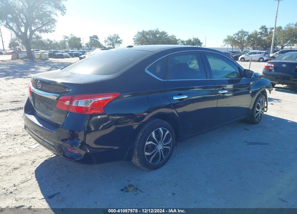 2017 NISSAN SENTRA SV VIN: 3N1AB7AP8HY340665