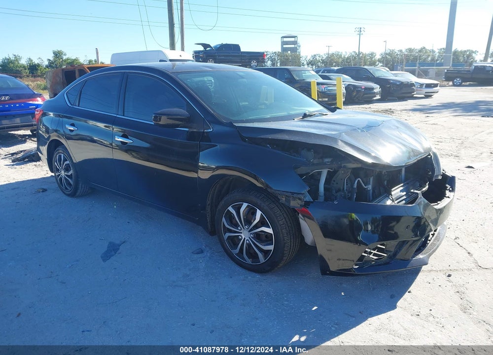2017 NISSAN SENTRA SV VIN: 3N1AB7AP8HY340665