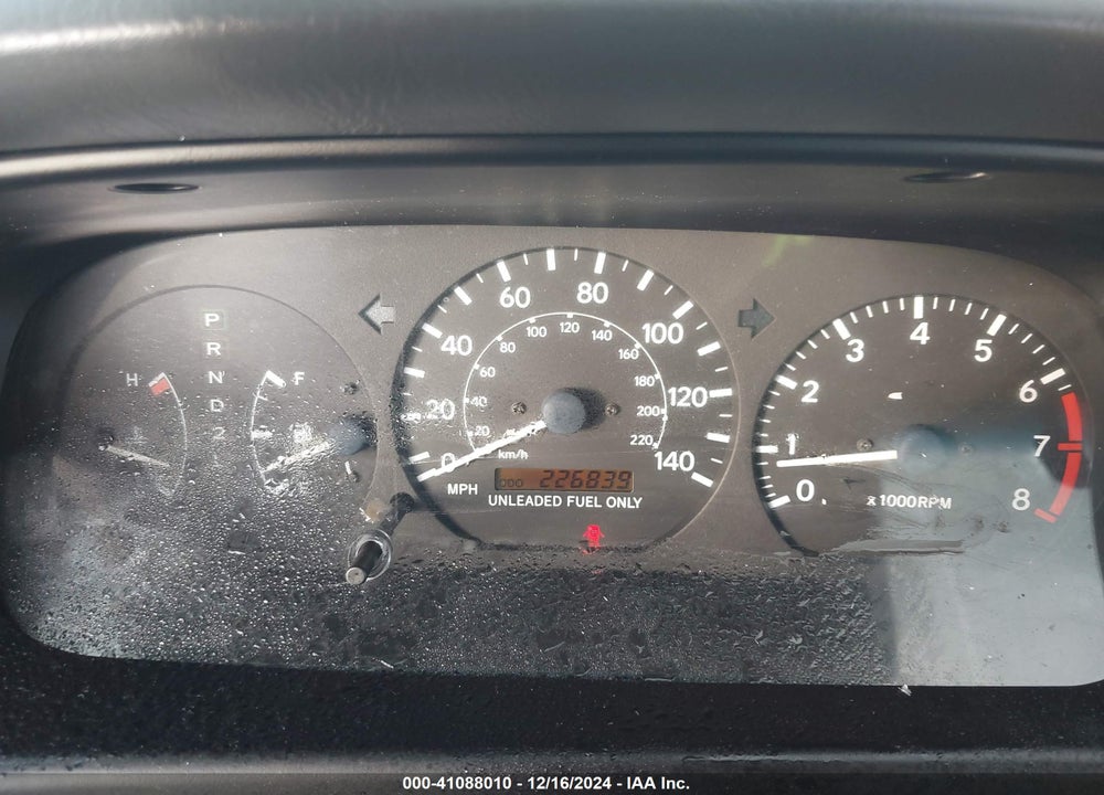 1999 TOYOTA CAMRY LE VIN: 4T1BG22K4XU429316
